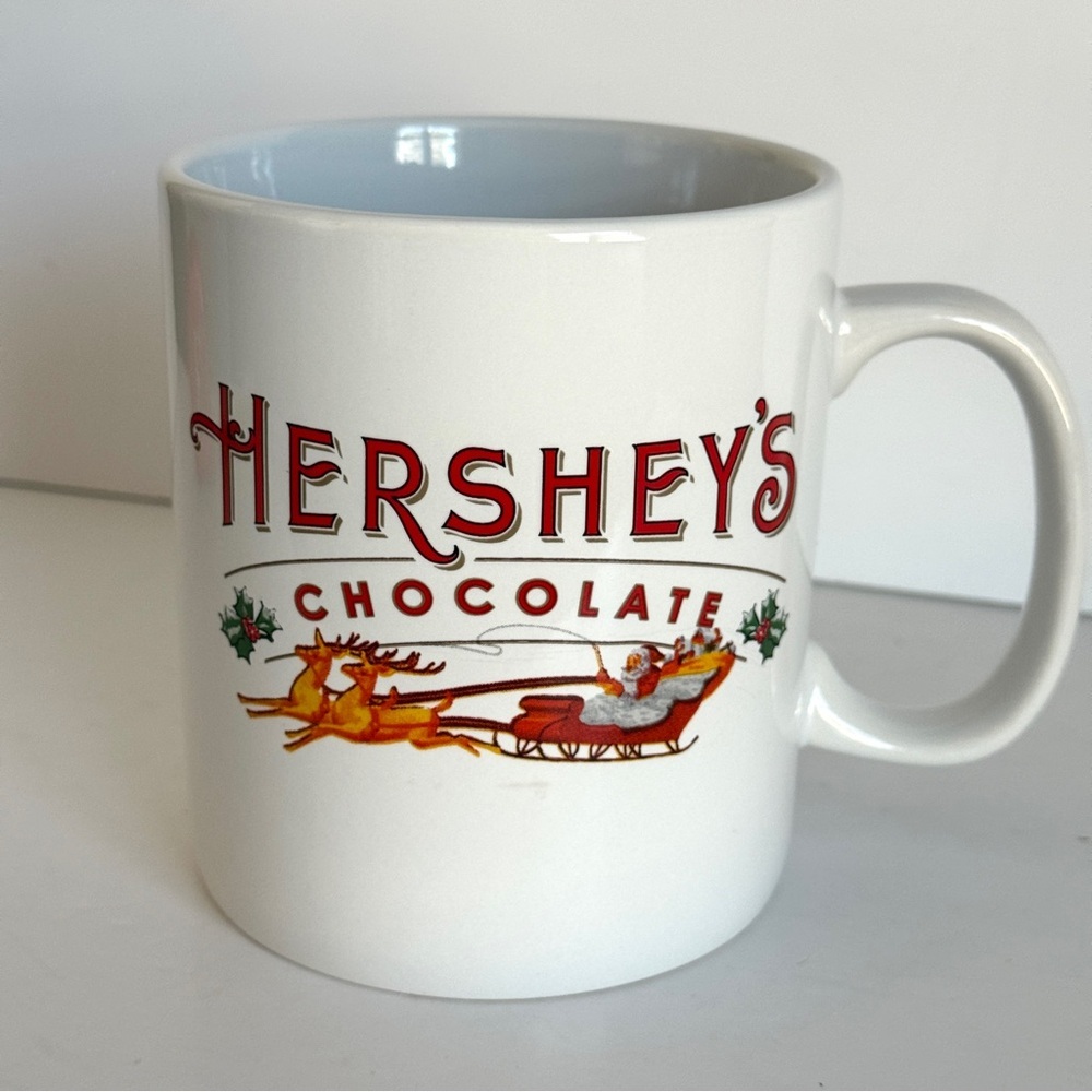 Galerie Hershey's Jumbo Chocolate Coffee Mug Cocoa Christmas Holiday Mug